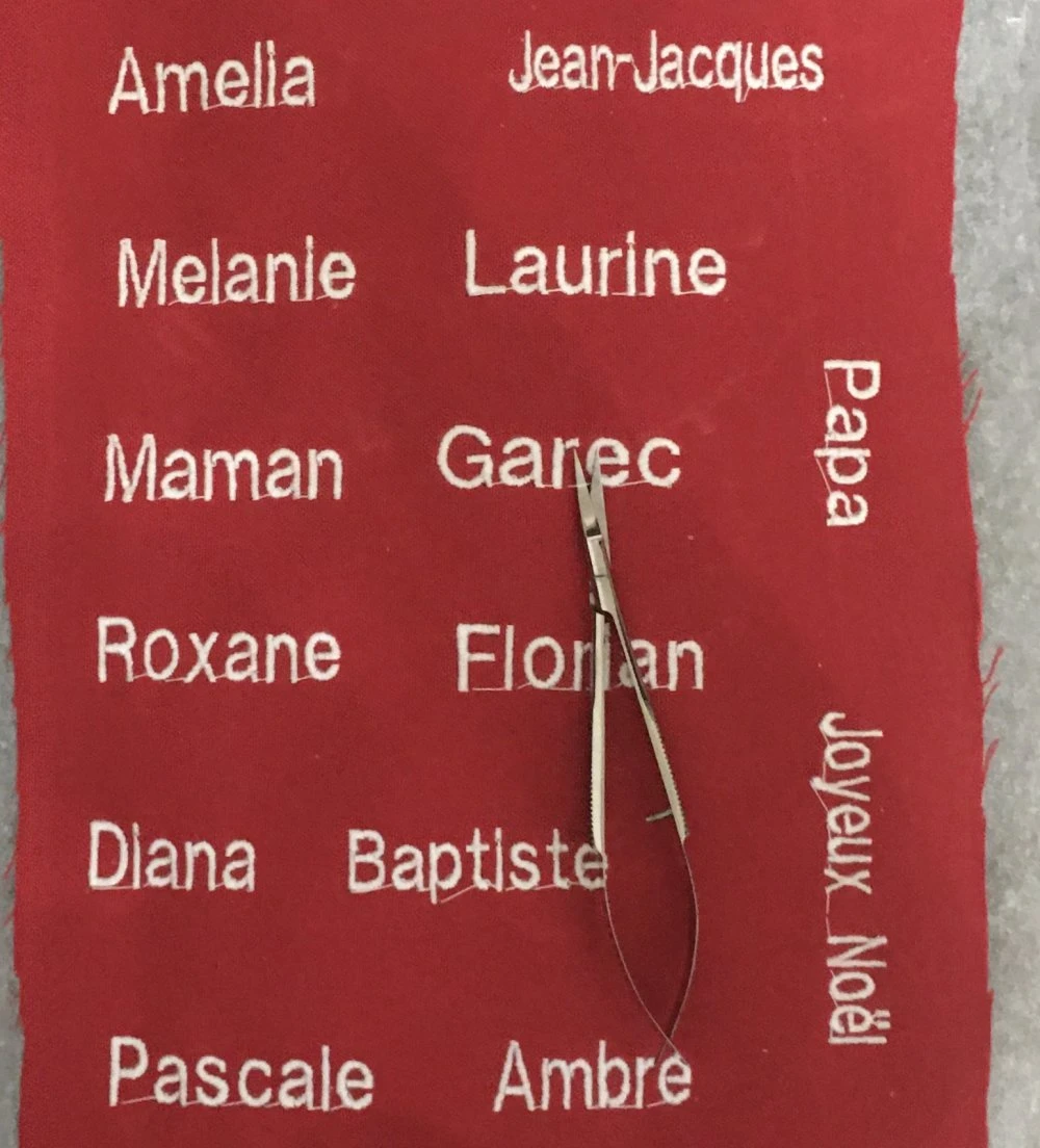 Botte De Noël, Chaussette Ours, Botte *prénom Personnalisable*, Personnalisable *joyeux Noël*, à Suspendre, 34x18 Cm 4 Botte De Noël, Chaussette Ours, Botte *prénom Personnalisable*, Personnalisable *joyeux Noël*, à Suspendre, 34x18 Cm – Image 4