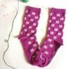 Chaussettes, Chat, Gris, Taille 36-41, Prune, Petit Cadeau, Noël, Anniversaire, Cadeau Maîtresse, Animal, Fête Des Mères