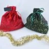 Pochette Cadeau En Tissu Noël