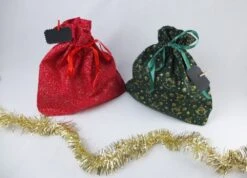 Pochette Cadeau En Tissu Noël 13 Pochette Cadeau En Tissu Noël -Papeterie Boutique 3961399 pochette cadeau en tissu noel 4