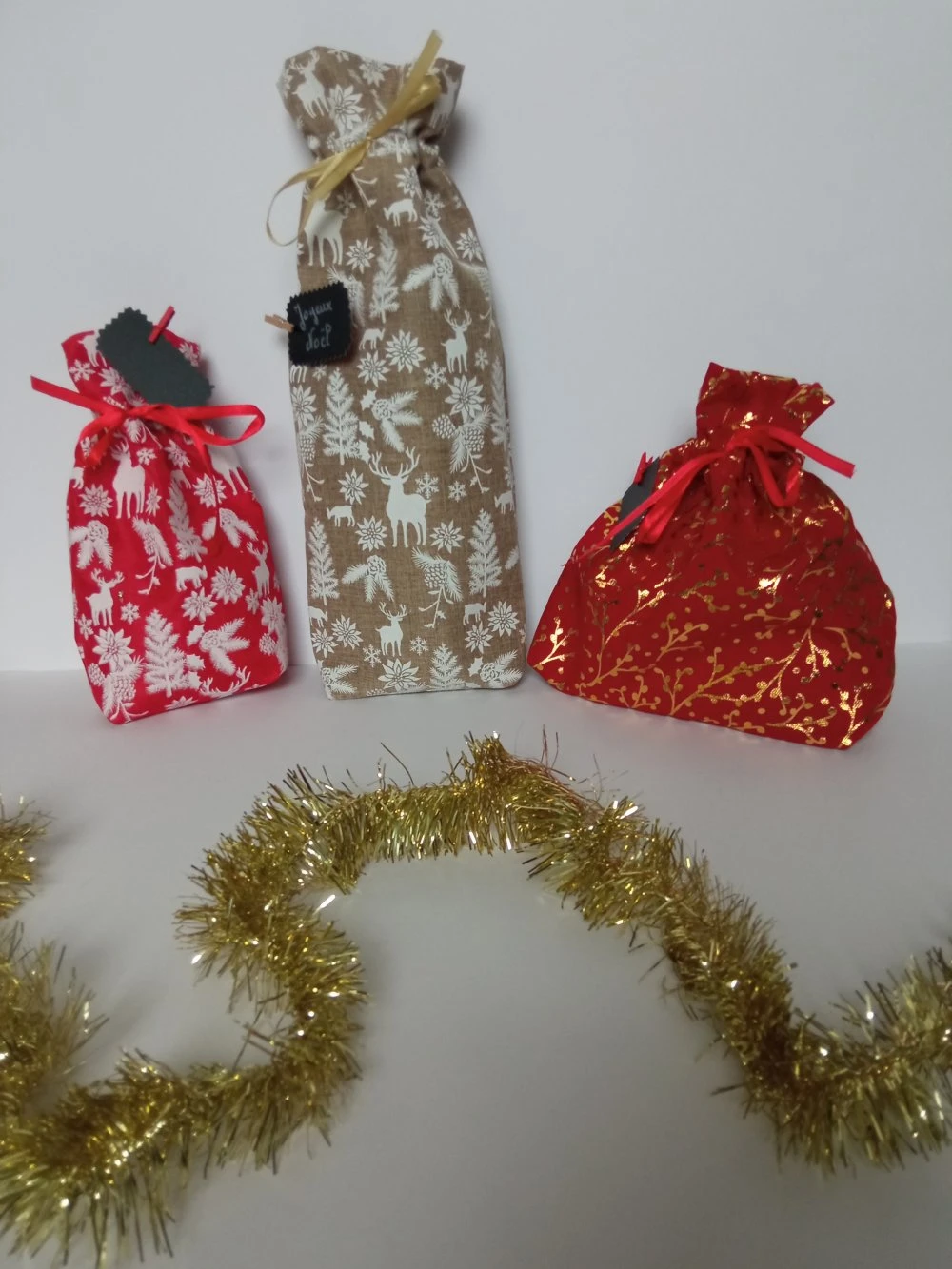 Pochette Cadeau Noël 1 Pochette Cadeau Noël