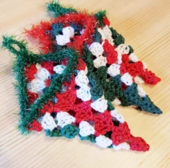 Noël - Pochette Triangle à Suspendre - Lot De 3 -Papeterie Boutique 3973468 pochette cadeau deco noel rustique decoration a accroche 2