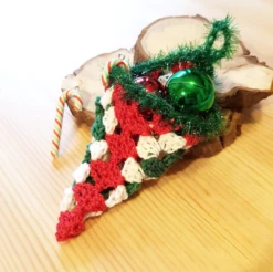 Noël - Pochette Triangle à Suspendre - Lot De 3 -Papeterie Boutique 3973468 pochette cadeau deco noel rustique decoration a accroche 4