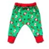 Premier Noël Bébé, Pantalon 9-12 Mois, Jersey Bonhommes De Neige Père Noël Rennes, Sarouel Bébé Fille Garçon, Coton Et Coton Bio