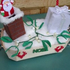 Décoration De Noël Cheminée Et Gui -Papeterie Boutique 4003430 decoration de noel cheminee et gui 5