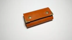 Grand Porte Clé En Cuir Véritable Tannage Végétale Idéal Cadeau Noël Anniversaire Fête