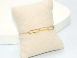 Bracelet Femme Minimaliste De Chaîne Trombone Cadeau De Noël- Doré à L 'or Fin 8 Bracelet Femme Minimaliste De Chaîne Trombone Cadeau De Noël- Doré à L 'or Fin -Papeterie Boutique 4050318 bracelet femme minimaliste de chaine trombone cadeau de n 3
