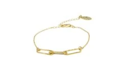Bracelet Femme Minimaliste De Chaîne Trombone Cadeau De Noël- Doré à L 'or Fin 9 Bracelet Femme Minimaliste De Chaîne Trombone Cadeau De Noël- Doré à L 'or Fin -Papeterie Boutique 4050318 bracelet femme minimaliste de chaine trombone cadeau de n 4