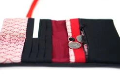 Portefeuille Japonais Femme Cuir Avec élastique, Portefeuille Chéquier Rouge, Porte Cartes Cuir, Cadeau Femme Personnalisable, Noël -Papeterie Boutique 4218501 portefeuille japonais femme avec fermeture cartable portefe 6