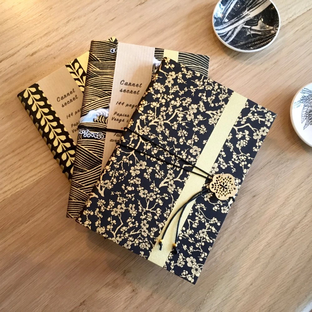 Carnet Vierge En Papier Japonais, Journal Intime Sakura Noir Et Or, Cahier Washi Noël Pour Elle, Carnet Voyage Japon Asie 1 Carnet Vierge En Papier Japonais, Journal Intime Sakura Noir Et Or, Cahier Washi Noël Pour Elle, Carnet Voyage Japon Asie