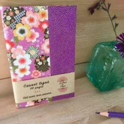 Petit Carnet De Note Sakura Ligné, Cahier De Poche Papier Japonais Mauve Et Violet, Journal De Voyage Japon, Cadeau Noël Pour Elle -Papeterie Boutique 4301537 carnet de note ligne a6 cahier de poche papier japonais pi 4