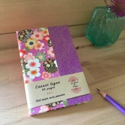 Petit Carnet De Note Sakura Ligné, Cahier De Poche Papier Japonais Mauve Et Violet, Journal De Voyage Japon, Cadeau Noël Pour Elle -Papeterie Boutique 4301537 carnet de note ligne a6 cahier de poche papier japonais pi 5