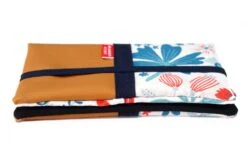 Portefeuille Femme Cuir Caramel Tissu Fleurs Portefeuille Budget Cuir Avec élastique, Cadeau Femme Noël -Papeterie Boutique 4313570 portefeuille femme cuir caramel tissu motif coeurs portefeu 4