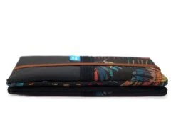 Portefeuille Boho Cuir Noir, Portefeuille Budget Tissu Plumes, Porte Cartes Cuir Femme, Cadeau Noël Personnalisable -Papeterie Boutique 4313571 grand portefeuille femme cuir noir tissu mandalas portefeui 6