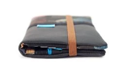 Portefeuille Boho Cuir Noir, Portefeuille Budget Tissu Plumes, Porte Cartes Cuir Femme, Cadeau Noël Personnalisable -Papeterie Boutique 4313571 grand portefeuille femme cuir noir tissu mandalas portefeui 7