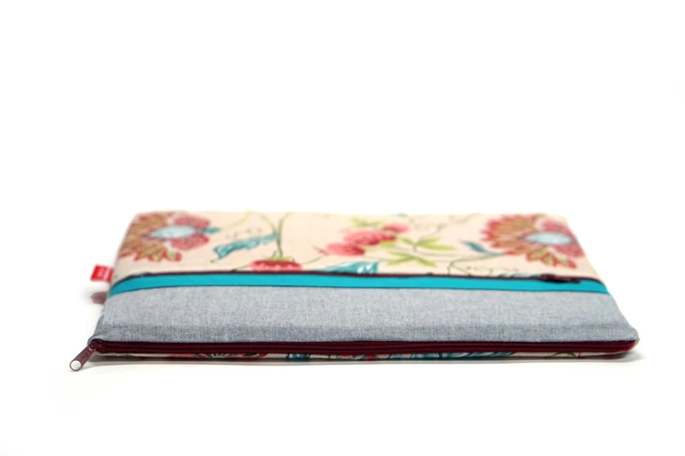 Housse Ordinateur 15 Pouces Tissu Floral, étui Macbook Pro 15 Fleurs, Housse Lenovo 15 Pouces, Cadeau Femme Noël 3 Housse Ordinateur 15 Pouces Tissu Floral, étui Macbook Pro 15 Fleurs, Housse Lenovo 15 Pouces, Cadeau Femme Noël – Image 3