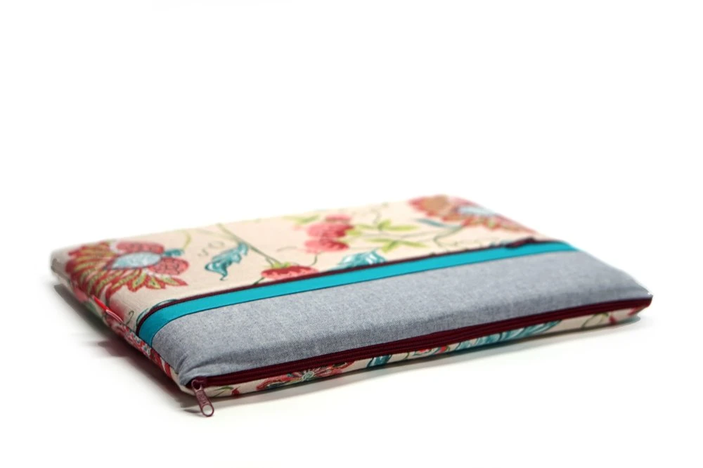 Housse Ordinateur 15 Pouces Tissu Floral, étui Macbook Pro 15 Fleurs, Housse Lenovo 15 Pouces, Cadeau Femme Noël 5 Housse Ordinateur 15 Pouces Tissu Floral, étui Macbook Pro 15 Fleurs, Housse Lenovo 15 Pouces, Cadeau Femme Noël – Image 5