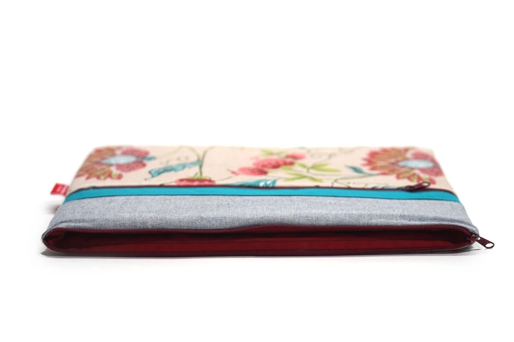 Housse Ordinateur 15 Pouces Tissu Floral, étui Macbook Pro 15 Fleurs, Housse Lenovo 15 Pouces, Cadeau Femme Noël 6 Housse Ordinateur 15 Pouces Tissu Floral, étui Macbook Pro 15 Fleurs, Housse Lenovo 15 Pouces, Cadeau Femme Noël – Image 6