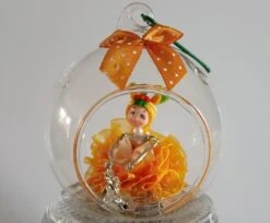 Boule De Noël Verre Sydounette 156
