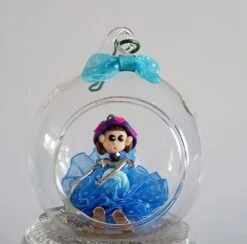 Boule De Noël Verre Sydounette 157