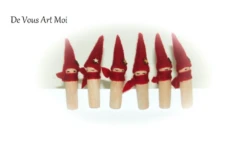 Marque Place Noël Personnalisé Original Marque Verre Décoration Bois Noël Artisanale Fait Main -Papeterie Boutique 4332965 noel personnalise marque place marque verre decoration bo 3