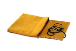 Trousse Rangement Câbles Et Souris Personnalisable En Velours Moutarde Tissu Japonais, Cadeau Sur Mesure Femme Noël -Papeterie Boutique 4335634 trousse rangement cables et souris wax pochette fourre tou 7