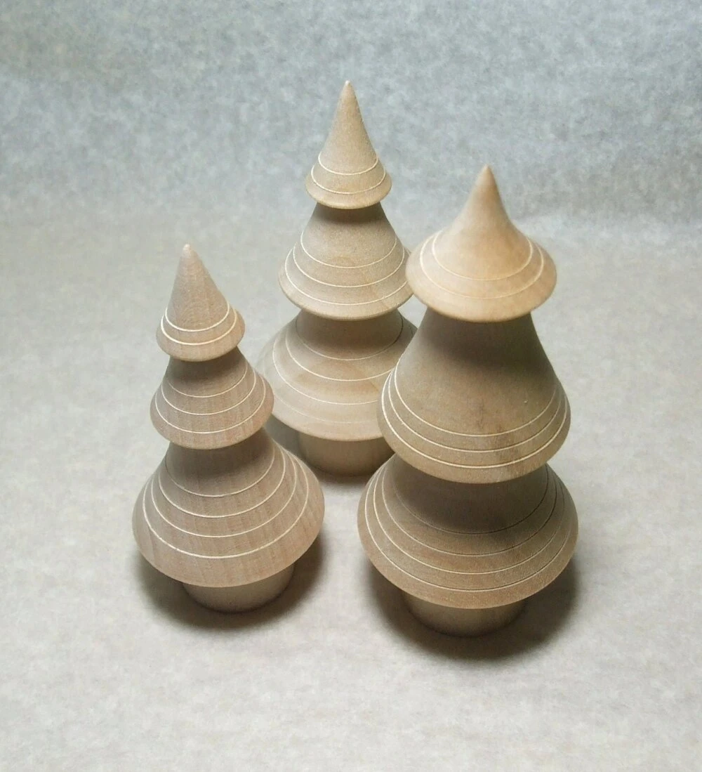 3 Petits Sapins à Décorer, Diy, Déco De Noël, Objets En Bois à Décorer, Peindre, Pyrograver ; Supports Bois à Personnaliser ; Loisir Créatif 2 3 Petits Sapins à Décorer, Diy, Déco De Noël, Objets En Bois à Décorer, Peindre, Pyrograver ; Supports Bois à Personnaliser ; Loisir Créatif – Image 2