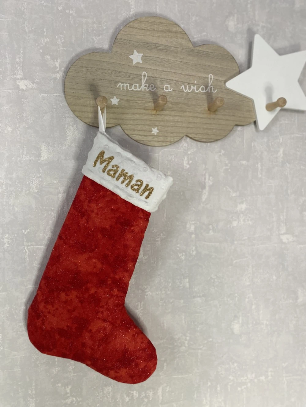 Chaussette De Noël Personnalisées En Lot De 4 1 Chaussette De Noël Personnalisées En Lot De 4