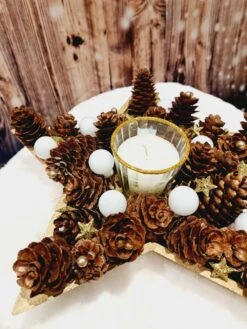 Centre De Table Noël - Jour De L'an / Décoration De Table Ou Autre Avec Bougie 11 Centre De Table Noël - Jour De L'an / Décoration De Table Ou Autre Avec Bougie -Papeterie Boutique 4348373 centre de table noel jour de l an decoration de table 6