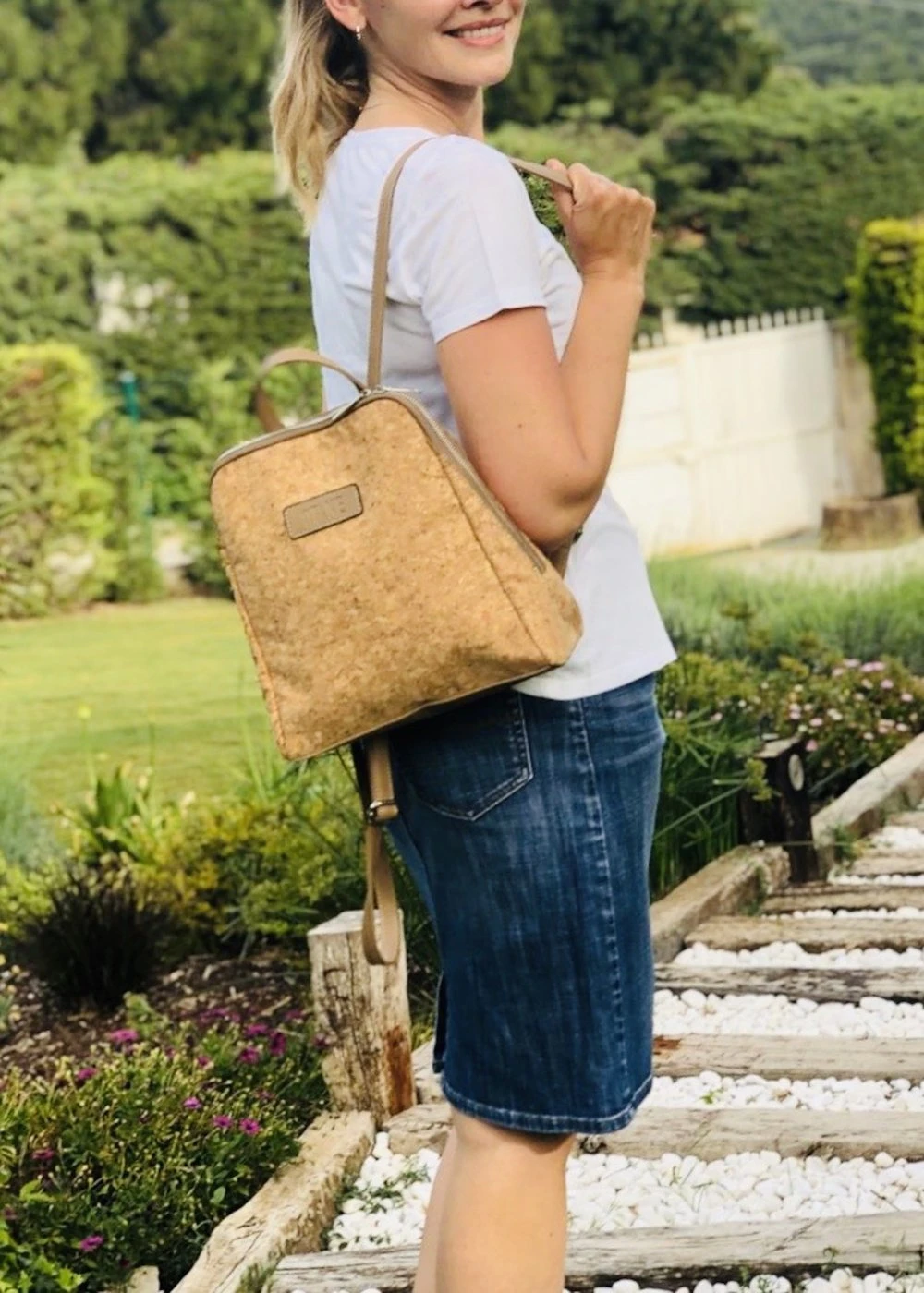 Sac Femme En Liège à Bandoulière Style Boho Bohème Vegan Idée Cadeau Noël 5 Sac Femme En Liège à Bandoulière Style Boho Bohème Vegan Idée Cadeau Noël – Image 5