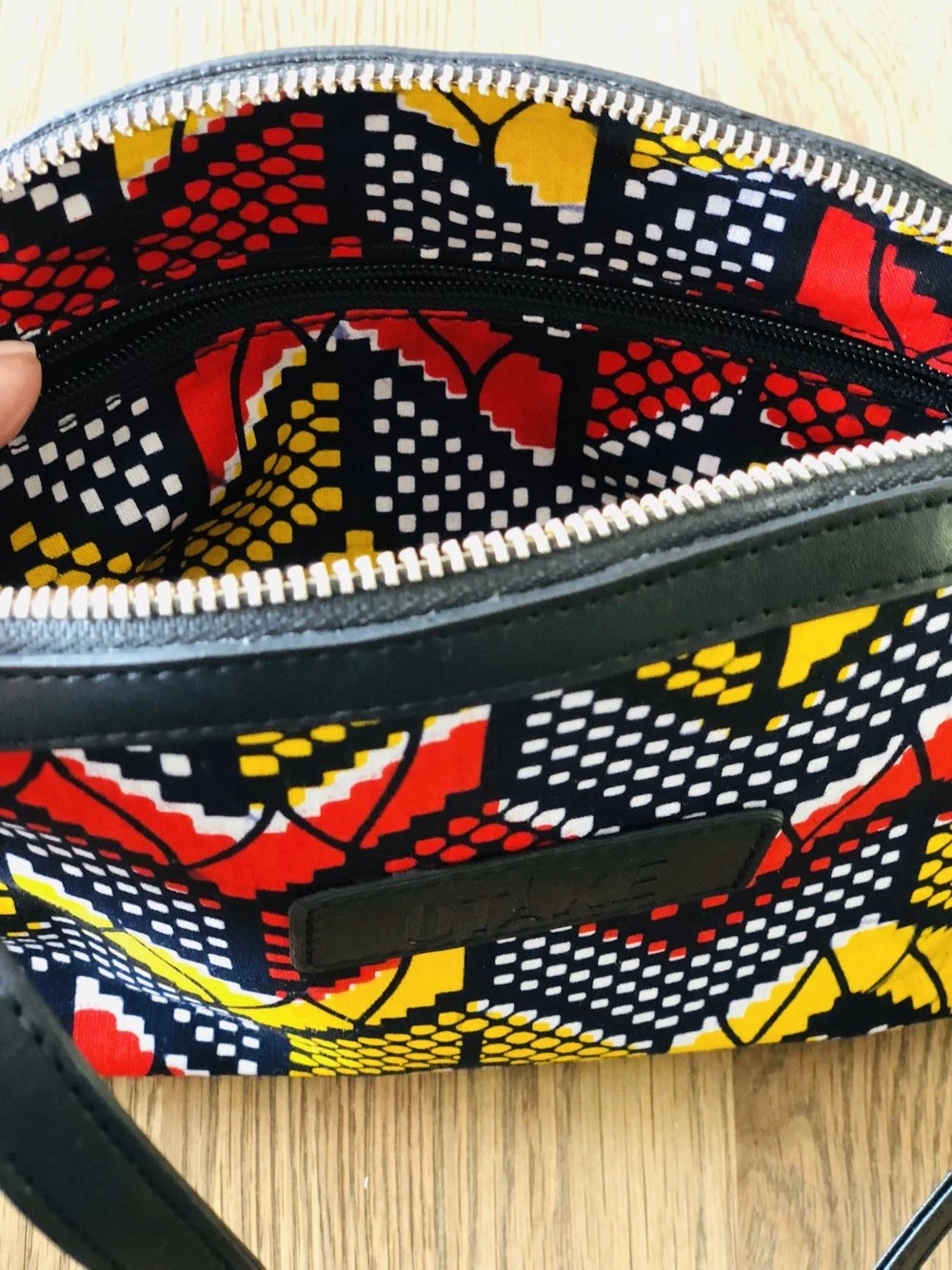 Sac Rond Bandoulière Femme Wax Pagne Africain Indien Idée Cadeau Noël Pour Femme 5 Sac Rond Bandoulière Femme Wax Pagne Africain Indien Idée Cadeau Noël Pour Femme – Image 5