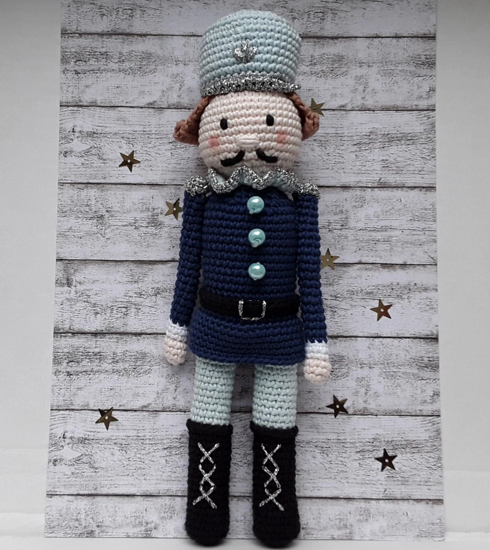 Decoration Casse-noisette De Noél, Décoration De Noël Au Crochet 1 Decoration Casse-noisette De Noél, Décoration De Noël Au Crochet