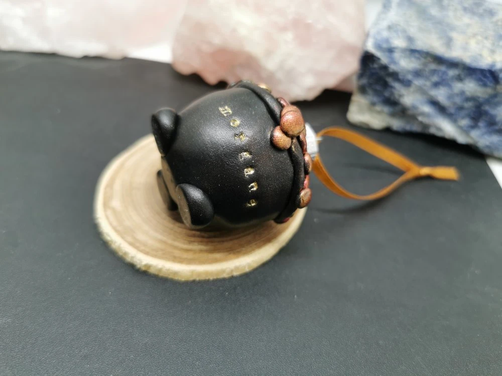 Boule De Noël Chaudron Magique Prénom Morgane - Décoration De Noël Original - Sorcière, Gothique, Fait Main 4 Boule De Noël Chaudron Magique Prénom Morgane - Décoration De Noël Original - Sorcière, Gothique, Fait Main – Image 4