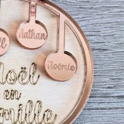 Boule De Noël Personnalisée Famille, Décoration Du Sapin, Suspension De Noël -Papeterie Boutique 4377983 boule de noel personnalisee famille decoration du sapin 6