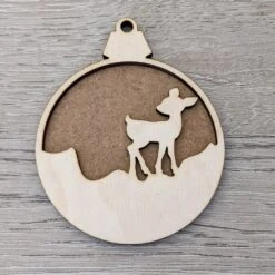 Boule De Noël Personnalisée Renne, Gravure Prenom Possible, 4 Modèles De Suspension De Noël Disponible -Papeterie Boutique 4378113 boule de noel personnalisee renne gravure prenom possible 5