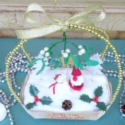 Décoration De Noël - Kiss Me Under The Mistletoe (embrasse Moi Sous Le Gui) -Papeterie Boutique 4389606 vendue decoration de noel kiss me under the mistletoe 6