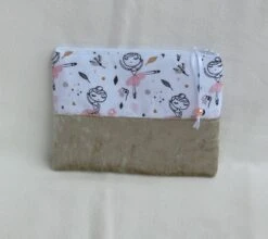 Petite Trousse Zippée Pour Petite Fille, Porte Monnaie, Tissu Danseuse, Pochette Enfant Rangement Accessoire Ou Maquillage, Cadeau Noël -Papeterie Boutique 4396706 petite trousse zippee pour petite fille porte monnaie tis 2
