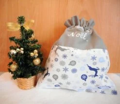 Emballage Cadeau En Coton, Sac Pour Chat, Prénom Brodé, "joyeux Noël + Nom", Coton Chats De Noël, Pochon Cadeau 9 Emballage Cadeau En Coton, Sac Pour Chat, Prénom Brodé, "joyeux Noël + Nom", Coton Chats De Noël, Pochon Cadeau -Papeterie Boutique 4400885 pochon cadeau pour chien ou chat broderie personnalisee 4