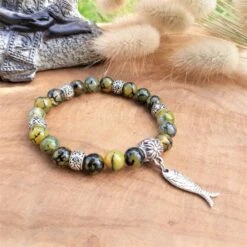 Bracelet Agate Veine De Dragon Femme – Fait Main France/ Pierre Naturelle / Poisson Amour France Cadeau Valentin Fête Mère Noël 9 Bracelet Agate Veine De Dragon Femme – Fait Main France/ Pierre Naturelle / Poisson Amour France Cadeau Valentin Fête Mère Noël -Papeterie Boutique 4529410 bracelet agate veine de dragon femme fait main france p 3