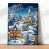 Art Mural, Affiche Grand Format A3 Noël Noel Hiver Neige 004