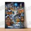 Art Mural, Affiche Grand Format A3 Noël Noel Hiver Neige 009