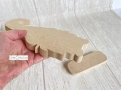 Kit Complet "gnome De Noël" En Bois Avec Fournitures Incluses Et Explications En Photos -Papeterie Boutique 4691856 gnome de noel en bois peint pour une deco de noel 4