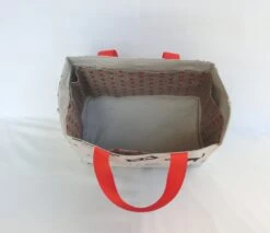 Panière Multi Poches Pour Rangement, Tissu Chat Noir, Panier Accessoire De Toilette, Corbeille Chambre Ou Salon, Cadeau Noël -Papeterie Boutique 4699438 paniere multi poches pour rangement tissu losange geomet 5