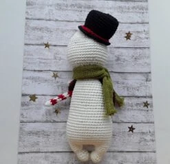 Un Bonhomme De Neige Au Crochet, Decoration De Noël 7 Un Bonhomme De Neige Au Crochet, Decoration De Noël -Papeterie Boutique 4700511 un bonhomme de neige au crochet decoration de noel 4