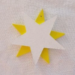 3 étoiles De Noël, Décoration, Suspension De Sapin En Fibres De Bois Peinte à La Main, Peinture Acrylique. Réalisé à La Scie à Chantourner 7 3 étoiles De Noël, Décoration, Suspension De Sapin En Fibres De Bois Peinte à La Main, Peinture Acrylique. Réalisé à La Scie à Chantourner -Papeterie Boutique 787698 3 etoiles de noel decoration suspension de sapin en fib 3