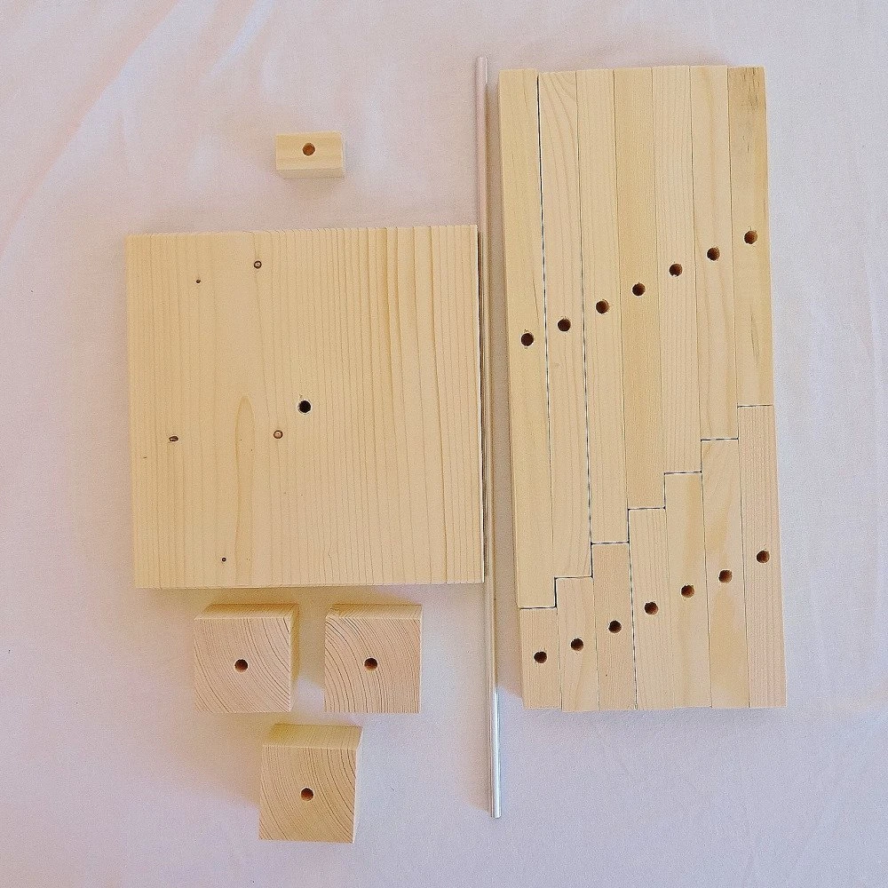 Sapin De Noël En Bois D'épicéa Naturel Hauteur 480 Mm (18 57⁄64 In). Toutes Les Pièces Peuvent Pivoter à 360 Degrés, Finition Poncé Très Fin 6 Sapin De Noël En Bois D'épicéa Naturel Hauteur 480 Mm (18 57⁄64 In). Toutes Les Pièces Peuvent Pivoter à 360 Degrés, Finition Poncé Très Fin – Image 6