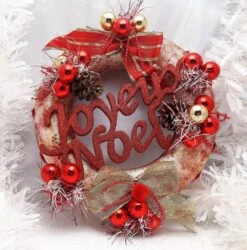 Couronne "joyeux Noël"