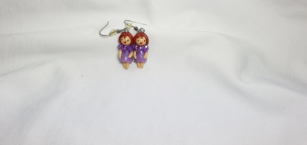 Boucle D'oreilles Enfant Fimo, Boucles D'oreilles Enfants Acier Inoxydable, Miniature Fimo, Idées Cadeau Fille, Cadeau Noël 6 Boucle D'oreilles Enfant Fimo, Boucles D'oreilles Enfants Acier Inoxydable, Miniature Fimo, Idées Cadeau Fille, Cadeau Noël – Image 6