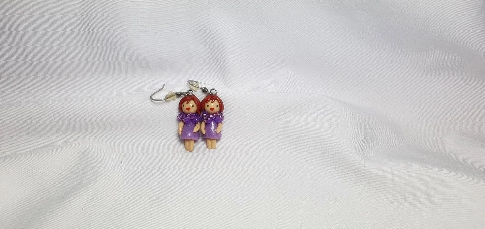 Boucle D'oreilles Enfant Fimo, Boucles D'oreilles Enfants Acier Inoxydable, Miniature Fimo, Idées Cadeau Fille, Cadeau Noël 1 Boucle D'oreilles Enfant Fimo, Boucles D'oreilles Enfants Acier Inoxydable, Miniature Fimo, Idées Cadeau Fille, Cadeau Noël