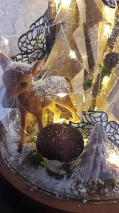 Grosse Cloche De Noël Et Ses Papillons Blanc -Papeterie Boutique product 5fa2f161b60f2 3